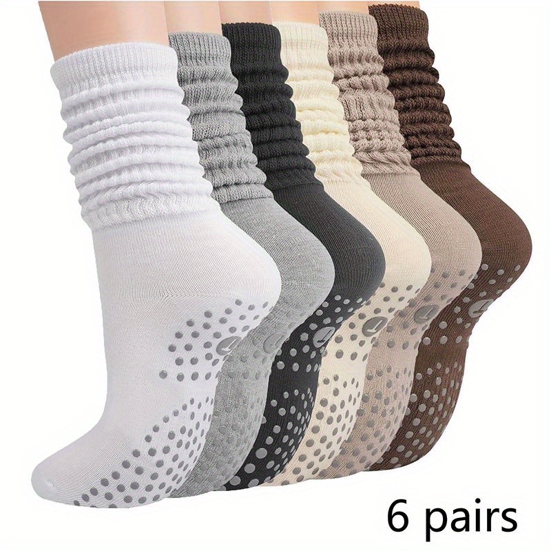 Medias Para Pilates Y Yoga - 1/3 Dubbelwandige Yoga Sokken, Anti-Slip voor