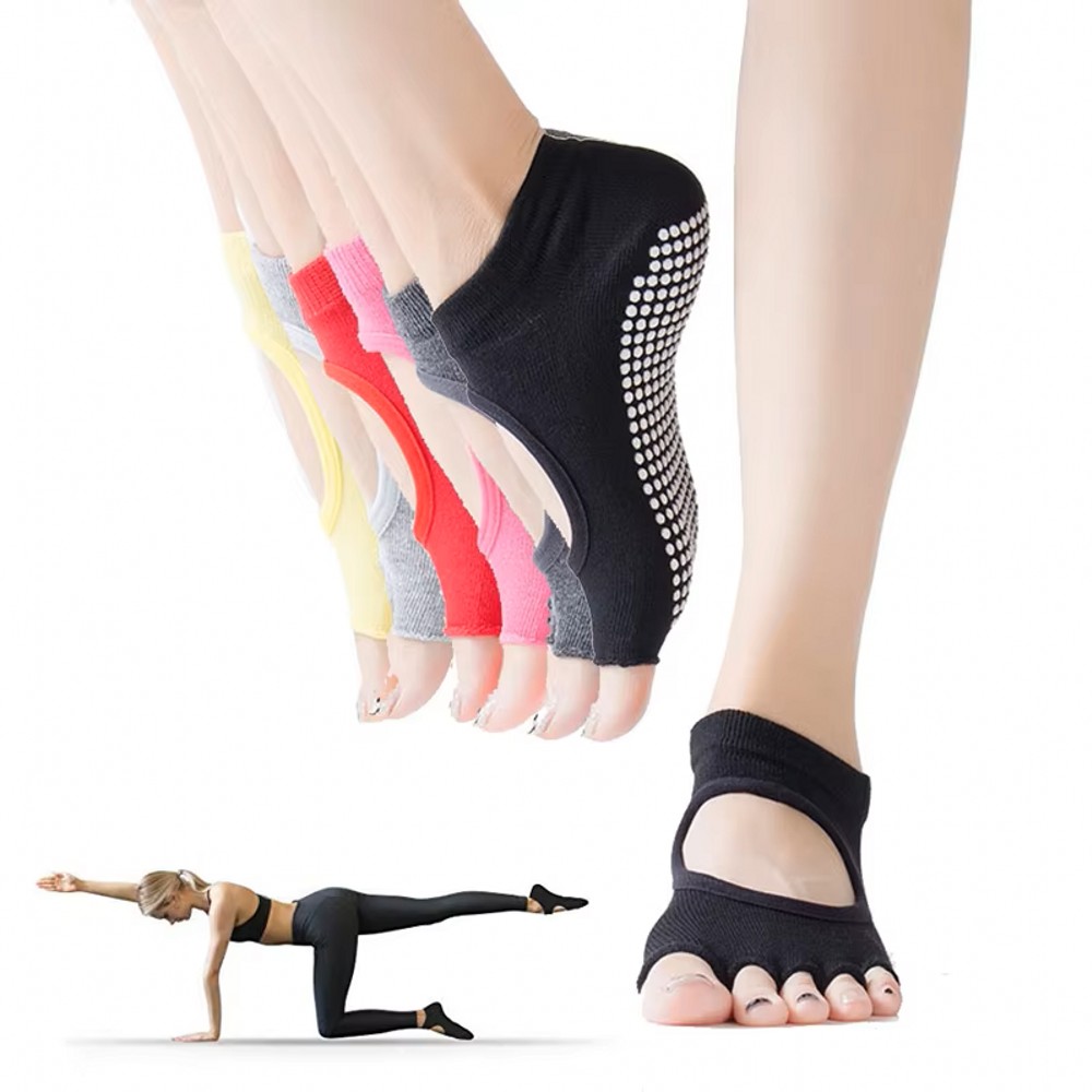 Medias Para Pilates Y Yoga - Open teen yoga sokken zonder hiel,