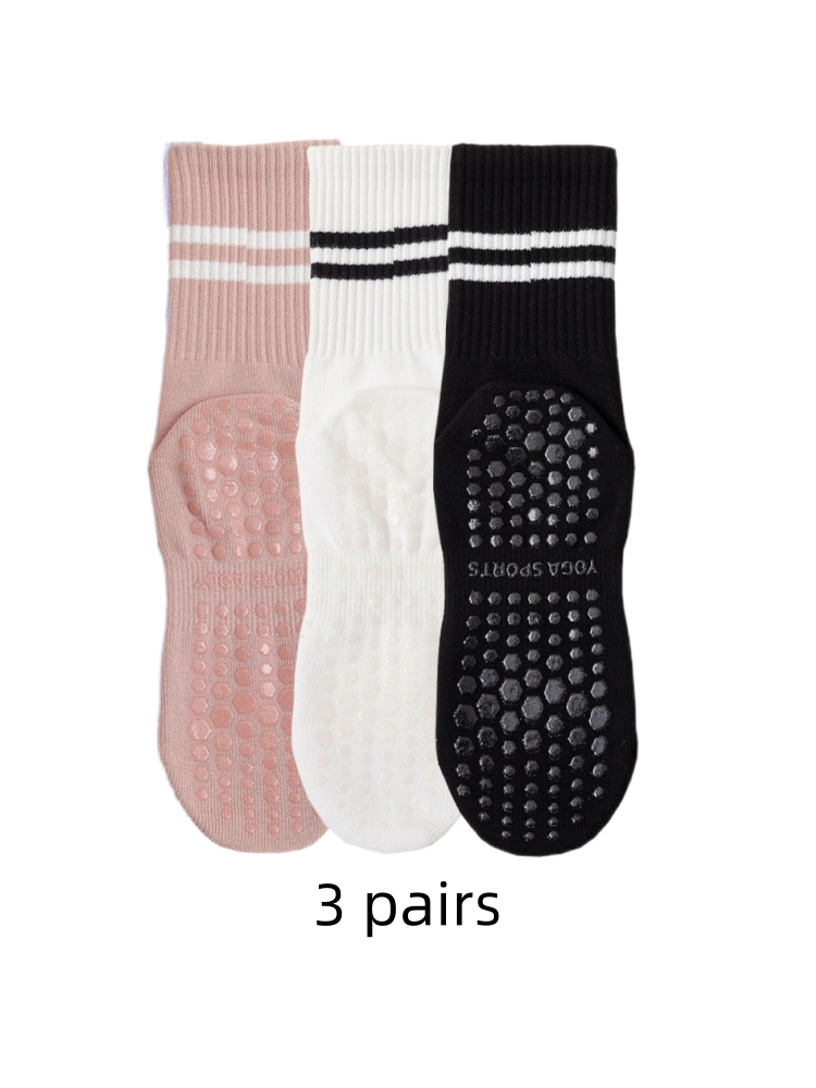 3 paar yogasokken, middellange - Medias Para Pilates Y Yoga recensie en prijs